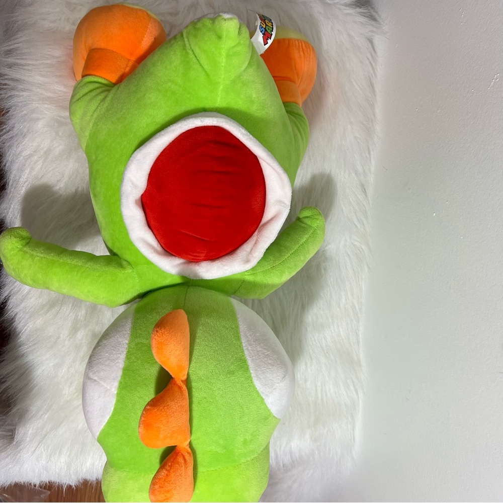 21" Large Super Mario Yoshi Soft Plush Stuffed Animal‎ - Picture 6 of 8